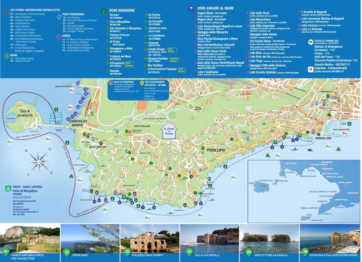 La Casetta Di Posillipo Napoli Bagian luar foto
